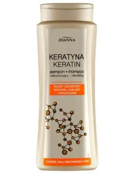Výprodej JOANNA Keratin Shampoo With Keratin 200ml - keratinový šampon na poškozené vlasy
