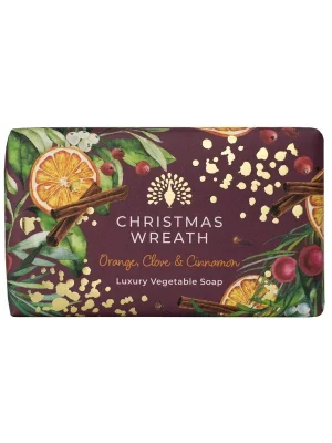 Christmas WreathTuhé mýdlo, 190 g Výprodej
