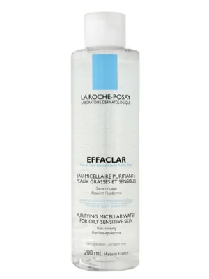 La Roche-Posay Effaclar micelární voda 200 ml Nová Kolekce