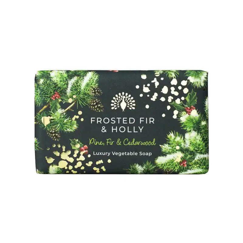 Frosted Fir & HollyTuhé mýdlo, 190 g Must-Have