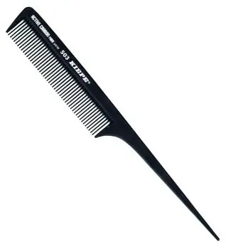 Objednat Nyní KIEPE Professional Active Carbon 503 - karbonový antistatický tupírovací hřeben 207x27mm