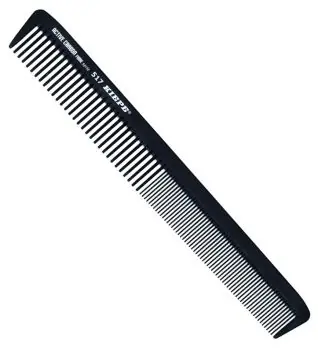 Hit Sezóny KIEPE Professional Active Carbon 517 - karbonový antistatický hřeben na vlasy 220x30mm