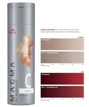 WELLA Professionals Magma By Blondor 120g - Clear Powder domíchávací, pro studené tóny Akční Cena