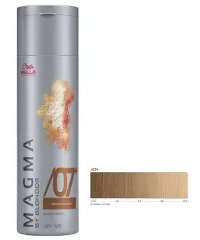 Bezpečná Platba WELLA Professionals Magma By Blondor 120g - Melírovací barva č.07+ přírodní hnědá