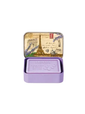 Kup Teď Paris EiffelTuhé mýdlo v plechovce, 70 g