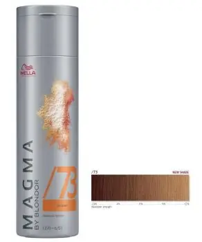 Expresní Doručení WELLA Professionals Magma By Blondor 120g - Melírovací barva č.73 hnědá zlatá