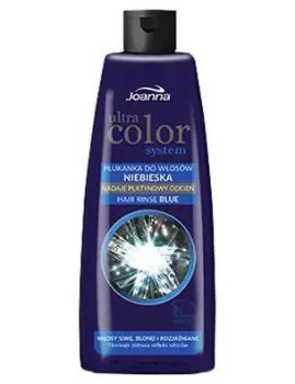Aktuální JOANNA Ultra Color BLUE Hair Rinse 150ml - tónovací vlasová voda (přeliv) - modrá