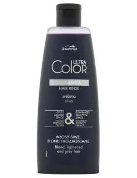 JOANNA Ultra Color SILVER Hair Rinse 150ml - tónovací vlasová voda (přeliv) - stříbrná Ihned K Objednání