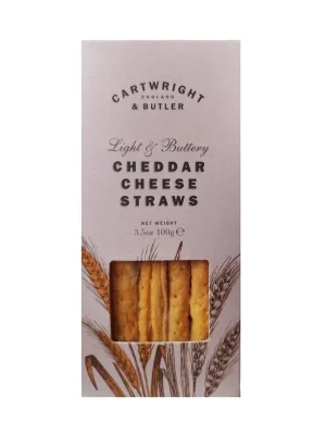 Aktuální Cheddar Cheese StrawsTyčinky s čedarem, 100 g