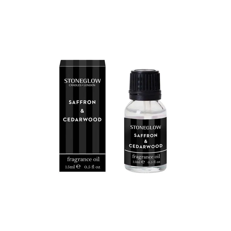 Saffron & CedarwoodVonný olej do aromalampy, 15 ml Přímo Od Výrobce