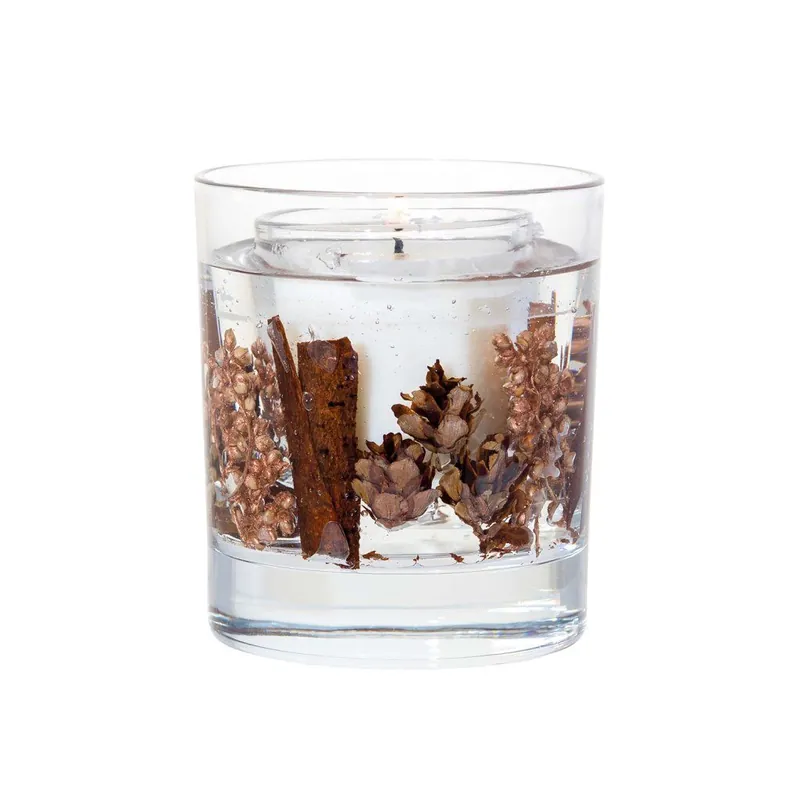 Novinka Wood - Palo Santo & AmberVonná svíčka, 60 g