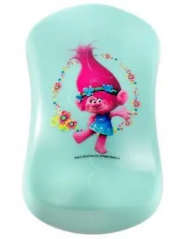 DESSATA Original Trolls Poppy Flowers - Profi rozčesávací kartáč - tyrkysově růžový Časově Omezené