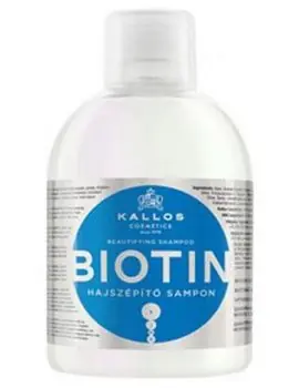 KALLOS KJMN Biotin Shampoo 1000ml - šampon pro tenké, slabé a lámavé vlasy Finální Výprodej