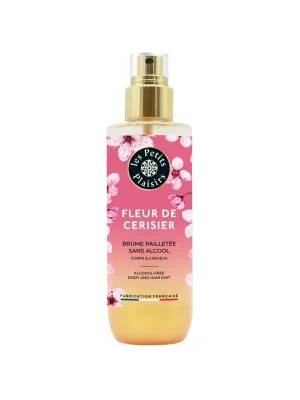 Omezená Nabídka Fleur de CerisierMlha se třpytkami na tělo a vlasy, 200 ml