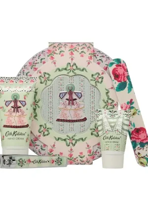 Vrácení Zdarma Cath Kidston Wild Flowers Wild WomenManikúrní set v plechové dóze, 4 ks