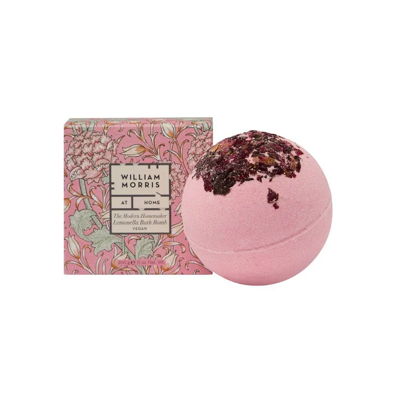 Značkový Williama Morris The Modern HomemakerŠumivá bomba do koupele, 200 g
