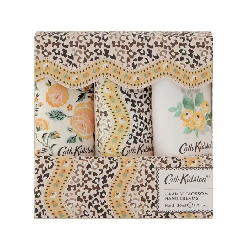 Cath Kidston LeopardSada krémů na ruce, 3 ks Bezpečná Platba