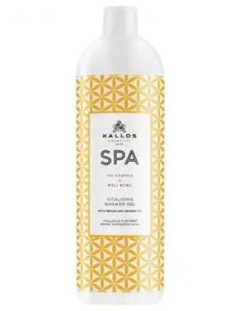 Akční Nabídka KALLOS SPA Orange Oil Vitalizing Shower Gel 1000ml - sprchový gel s olejem z pomeranče