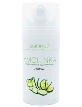 Nízká Cena AMOLINKA Luxusní vazelína s Arganovým olejem 100ml - vůně okurka