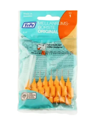 TePe Original mezizubní kartáčky 1 oranžové (0,45 mm) 8 ks Cenově Výhodný