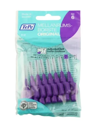 Přímo Od Výrobce TePe Original mezizubní kartáčky 6 fialové (1,1 mm) 8 ks