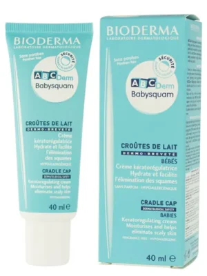 Dokud Zásoby Vydrží Bioderma ABCDerm Babysquam Cradle Cap Cream 40 ml