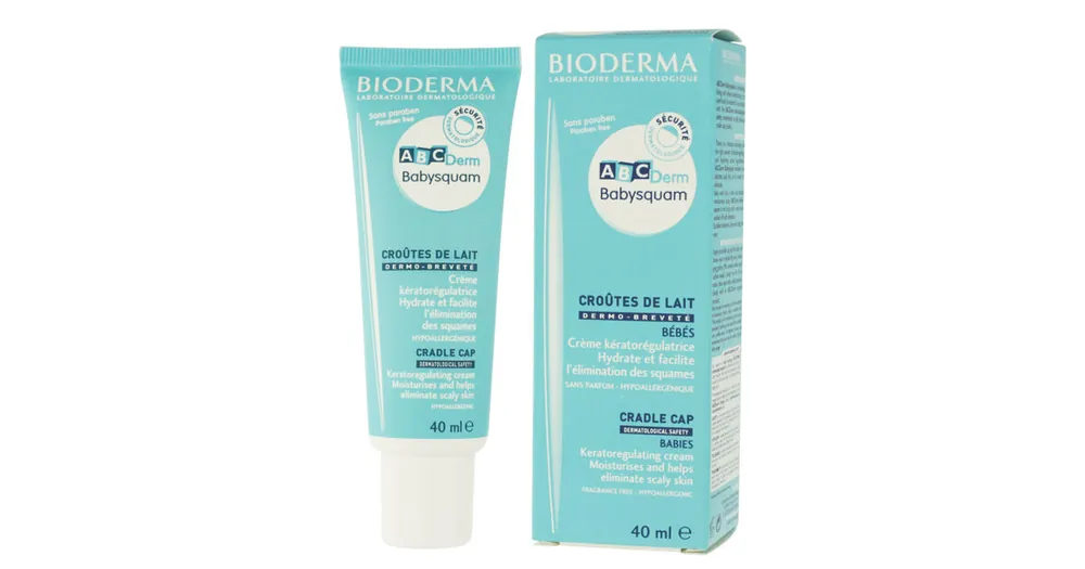 Dokud Zásoby Vydrží Bioderma ABCDerm Babysquam Cradle Cap Cream 40 ml