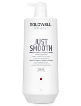 Vysoce Kvalitní GOLDWELL Dualsenses Just Smooth Shampoo 1000ml - šamponpro uhlazení krepatých vlasů