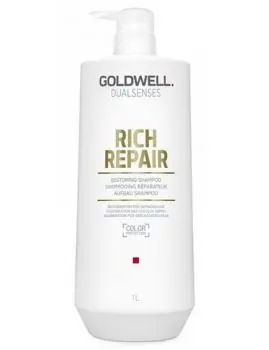 Nízká Cena GOLDWELL Dualsenses Rich Repair Shampoo 1000ml - regenerační šampon pro suché vlasy