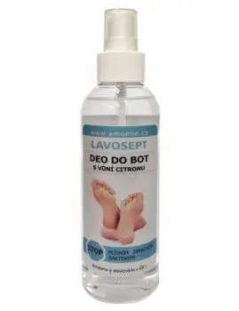 LAVOSEPT Obuv Deo do bot 200ml - roztok pro dezinfekci obuvi - s vůní citrónu Časově Omezené