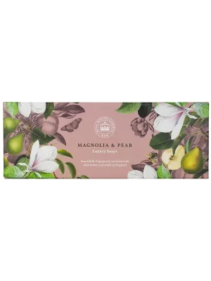 Koupit Online Magnolie & HruškaSada tuhých mýdel, 3 x 100 g