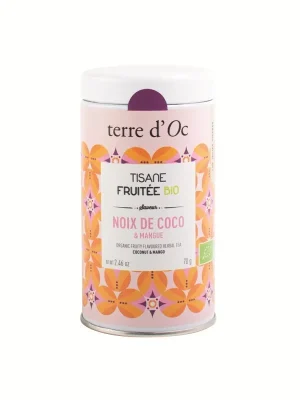 Nová Kolekce Noix de Coco & MangueBIO ovocno-bylinný čaj, 70 g