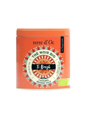 Ti Breizh - Caramel Beurre SaléBIO černý čaj, 100 g Nová Kolekce