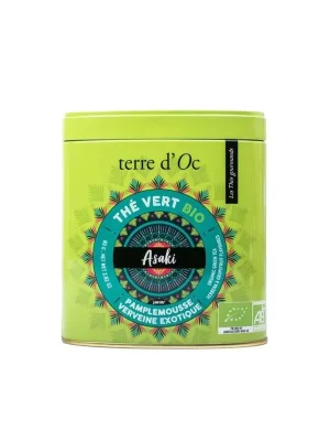 Asaki - Pamplemousse & Verveine ExotiqueBIO zelený čaj, 80 g Must-Have