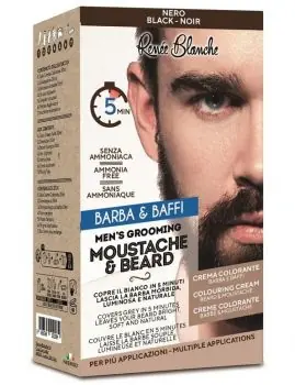 RENEÉ BLANCHE Men´s Grooming Black - profesionální 5min. barva na vousy a kníry - černá Sleva