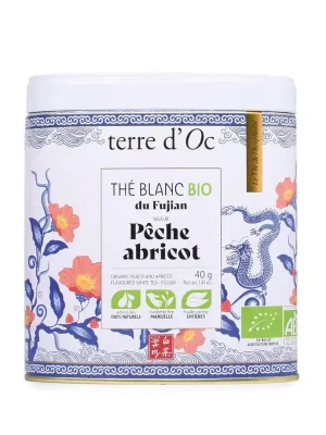 Pêche & AbricotBIO Bílý čaj, 40 g Originální