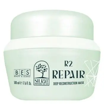 Akční Cena BES Silkat Repair R2 Deep Reconstruction Mask 500ml - Opravná kúra pro zničené vlasy