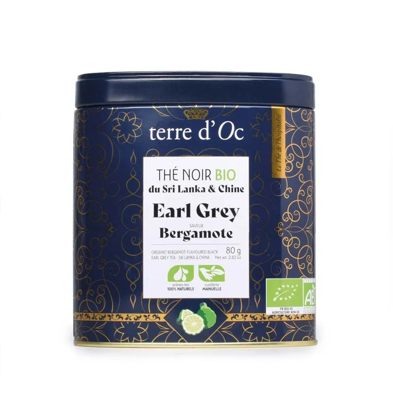 Originální Earl Grey BergamotBIO Černý čaj, 80 g