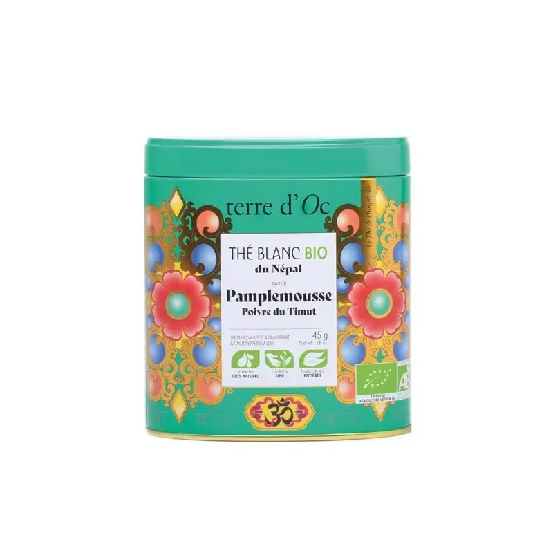 Pamplemousse & Poivre du TimutBIO Bílý čaj, 45 g Nejlepší Cena