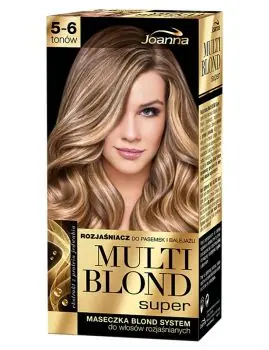 Zlevněný JOANNA Multi Blond Super silný zesvětlovač na vlasy s keratinem - zesvětlení 5-6 odstínů