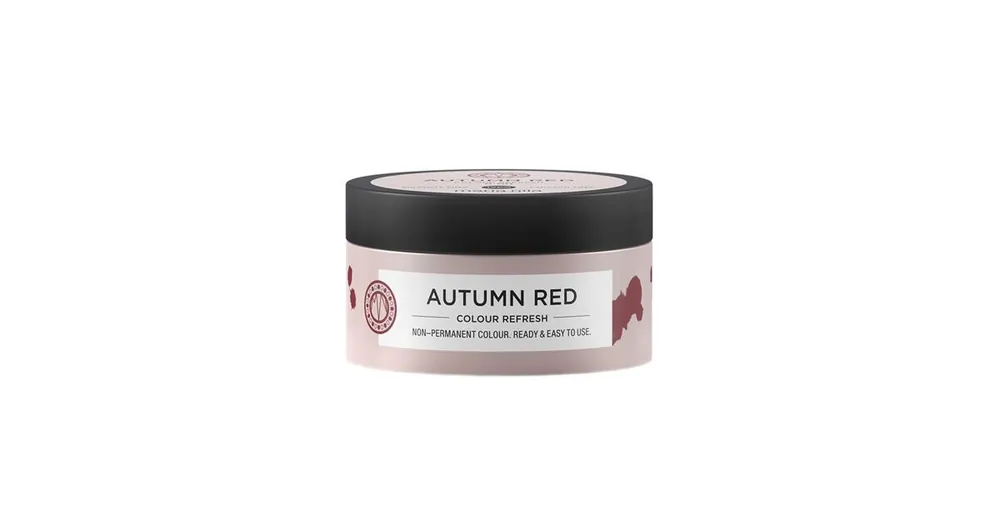 Maria Nila Colour Refresh maska na vlasy s barevnými pigmenty Autumn Red 100 ml Víkendová Akce