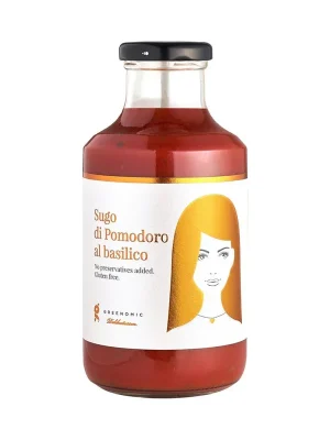 Sugo di Pomodoro al basilicoRajčatová omáčka s bazalkou, 500 g Omezená Nabídka