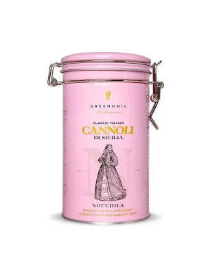 Aktuální Cannoli di Sicilia - NocciolaPlněné trubičky s lískovými ořechy, 200 g