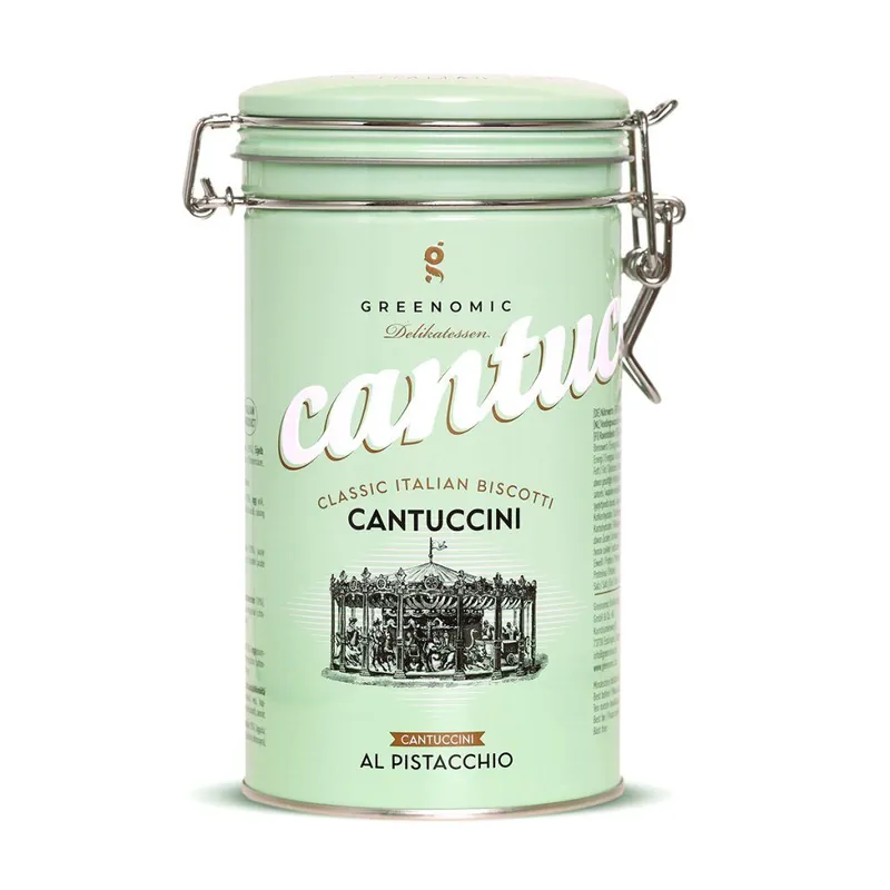 Originální Cantuccini - Al PistacchioItalské sušenky s pistáciemi, 180 g