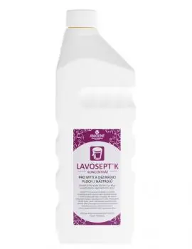 LAVOSEPT K Podlahy Koncentrát na dezinfekci ploch a nástrojů 500ml - s vůní trnky Zlevněný