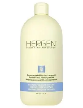 Sleva BES Hergen B1 Šampon 1000ml - pro barvené, trvalené a oslabené vlasy