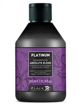 BLACK Platinum Absolute Blond Shampoo 300ml - šampon pro šedivé a melírované vlasy Cenově Výhodný