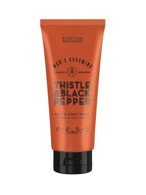 Přímo Od Výrobce Thistle & Black PepperPánský sprchový gel na tělo i vlasy, 200 ml