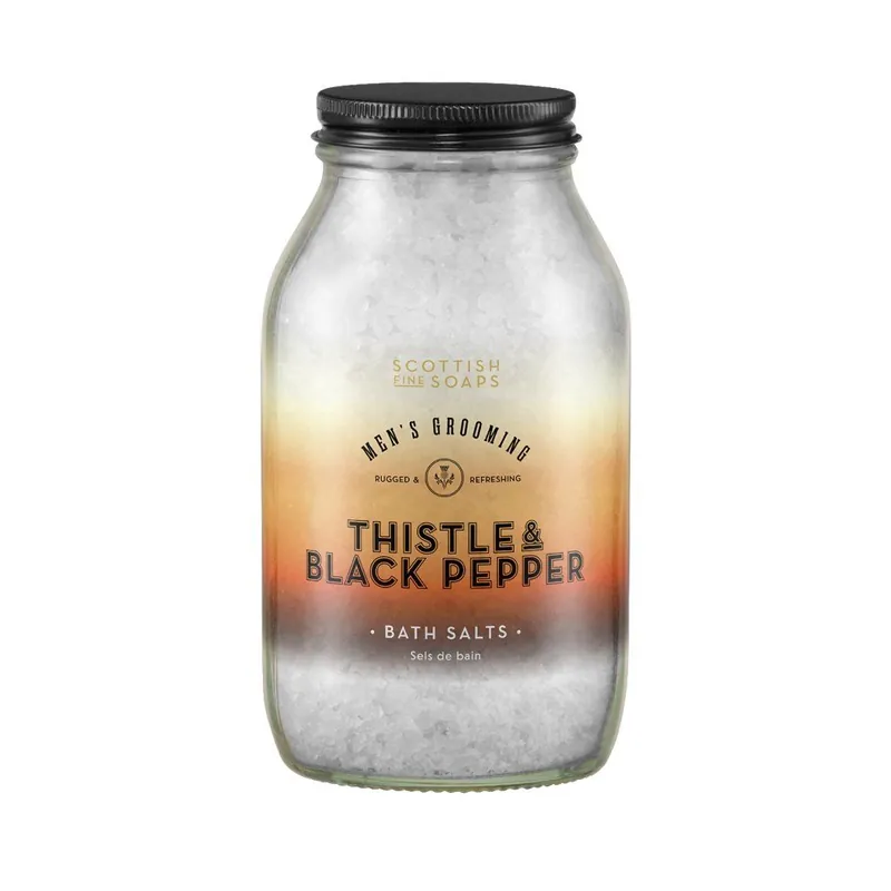Odeslání Ihned Thistle & Black PepperSůl do koupele, 500 g