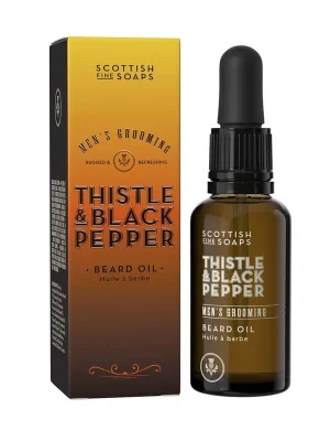 Hit Sezóny Thistle & Black PepperOlej na vousy, 30 ml